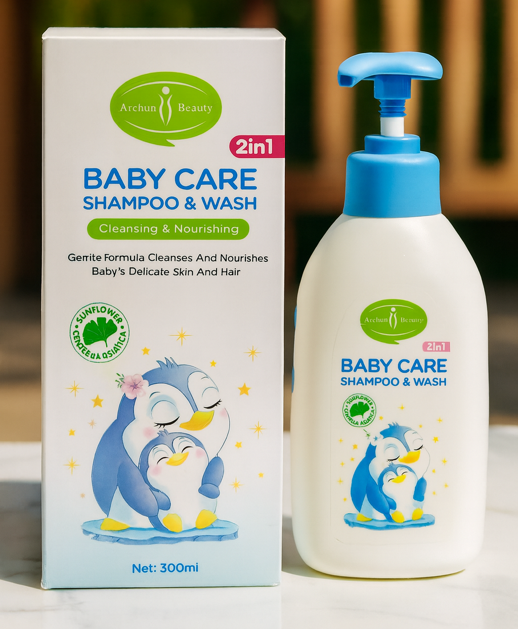 Aichun Beauty - Baby Care 2-in-1 Shampoo & Wash (Original)