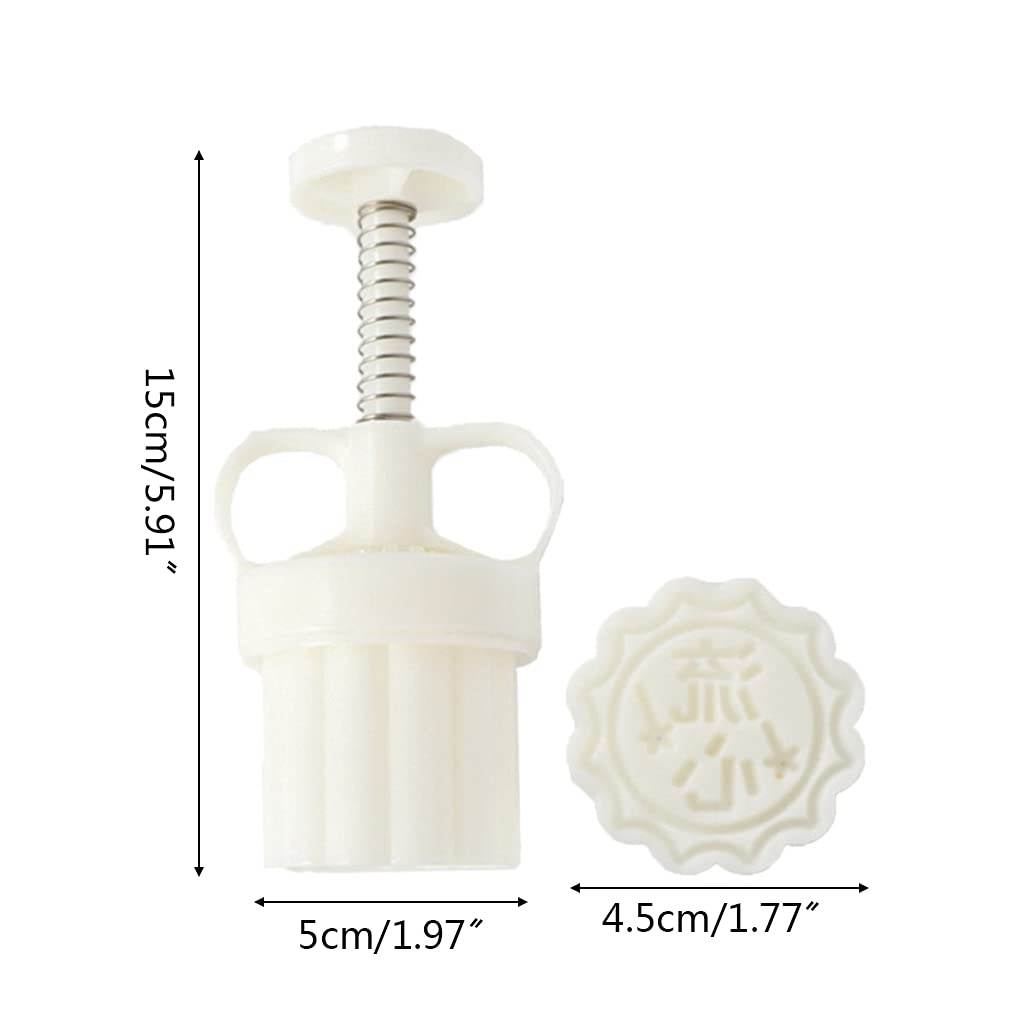 Floral Mooncake Mold Press